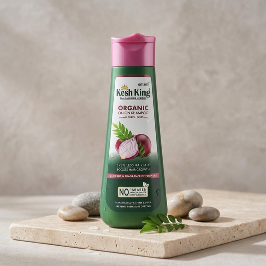 Kesh King Organic Onion Shampoo with Curry Leaves
